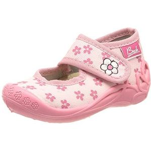 Beck Jongens Little Flowers pantoffels, roze, 19 EU