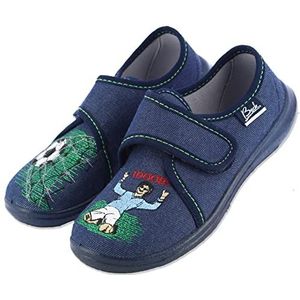 Beck Treffer-pantoffels voor meisjes, donkerblauw, 24 EU