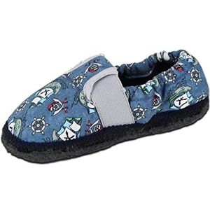 Beck Seerräuber meisjes pantoffels, blauw, 23 EU, Blauw