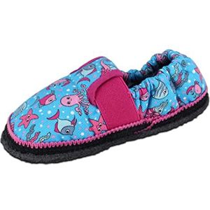 Beck Seaworld huisschoenen voor jongens, turquoise, 25 EU