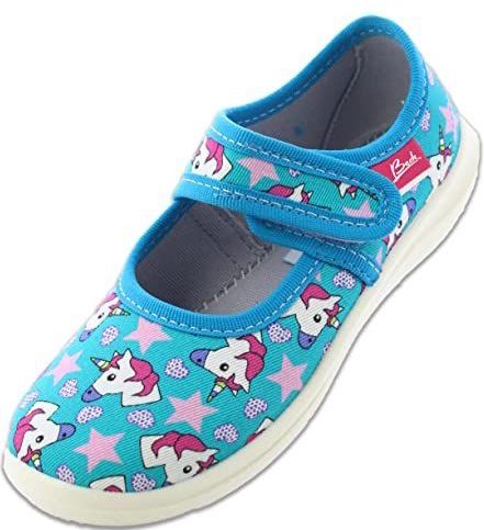 Beck - Unicorn - Slipper - Turquoise - Orthopedische slippers