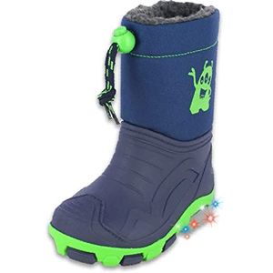 Beck Jongens Blinking Ghost Rain Boot, donkerblauw, 22/23 EU