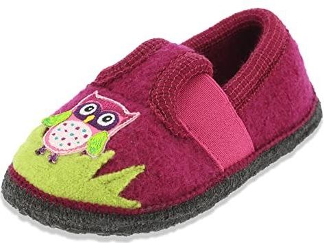 BECK - Huisschoenen 'Eule' - Lichtgroen - Pantoffels