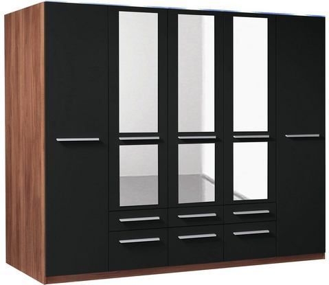 priess Kleiderschrank "Schrank Garderobe Wäscheschrank Barcelona in 5 Breiten", viel Stauraum, geräumige Schubkästen, mit Spiegel, MADE IN GERMANY