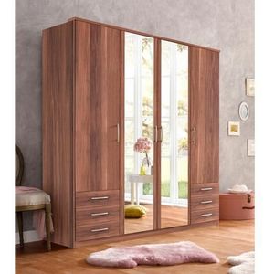 priess Kledingkast Husum met decoratieve krans, optioneel met lades