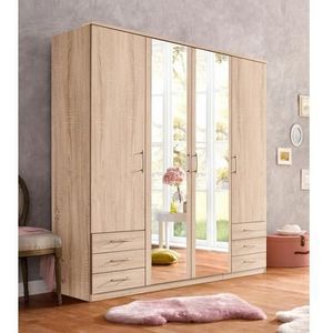 priess Kledingkast Husum met decoratieve krans, optioneel met lades