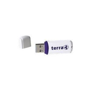 Terra Wortmann USThree (32 GB, USB A, USB 3.0), USB-stick, Wit