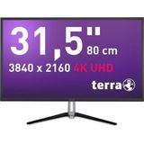 Wortmann AG TERRA 3290W 80 cm (31.5"") 3840 x 2160 Pixels 4K Ultra HD LED Zwart