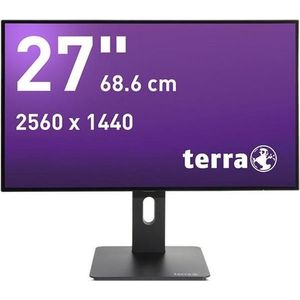 Terra LED 2766W PV LED-monitor 68.6 cm (27 inch) Energielabel F (A - G) 2560 x 1440 Pixel UWQHD 5 ms Audio-Line-in, DVI, DisplayPort, HDMI, Hoofdtelefoon (3.5
