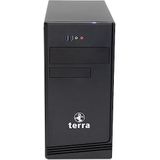 Terra PC-HOME HOME 4000 - Compleet systeem - Core i3 4,3 GHz - RAM: 8 GB DDR4, SDRAM - HDD: 500 GB.... (Intel Core i3-12100, 8 GB, 500 GB, SSD, UHD Graphics 730), PC, Zwart