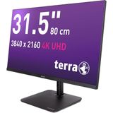 Wortmann - TERRA LCD/LED 3295W PV 4K Monitor - Zwart - 31.5 Inch - 3840 x 2160 Pixels