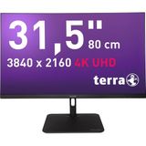 Wortmann - TERRA LCD/LED 3295W PV 4K Monitor - Zwart - 31.5 Inch - 3840 x 2160 Pixels