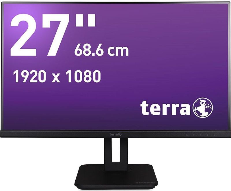 Wortmann - TERRA LCD/LED 2748W PV V3.1 - Monitor - Zwart - HDMI/DP/USB-C