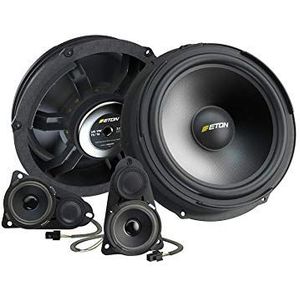 ETON Luidsprekerupgrade voor VW T5, 3-weg luidsprekersysteem Eton UGVWT5-F3.1 in zwart