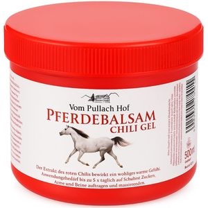 Vom Pullach Hof Paardenbalsem Chili Gel 500 ml - Verwarmende en ontspannende balsem