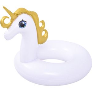 Eenhoorn / Unicorn / Zwemband / Swim Ring / Kroon / Wit / 55 cm / Zomer / Zwemmen