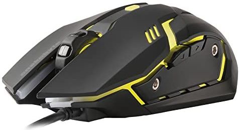 Snakebyte - Game:Mouse - Bedrade Muis - Geel - Optische Sensor tot 2400 DPI