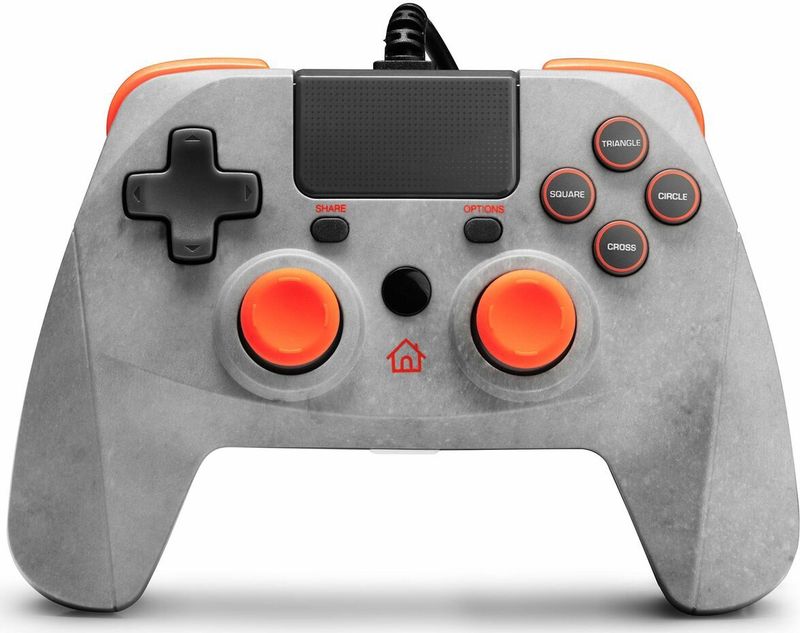 Snakebyte - Game:Pad 4 S Rock - Gamecontroller - Grijs/Oranje - Bedraad
