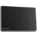 snakebyte MOUSEPAD - improves precision, speed/non-slip/rubberized underside/low friction/low latency gaming mousepad/sewn edge/wear-resistant/size 35x28cm / black