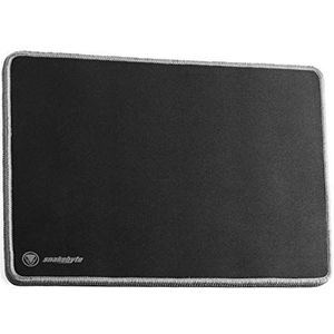 snakebyte MOUSEPAD - improves precision, speed/non-slip/rubberized underside/low friction/low latency gaming mousepad/sewn edge/wear-resistant/size 35x28cm / black