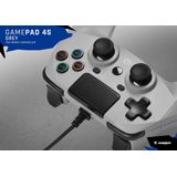 Snakebyte - Pad 4 S - Bedrade Controller - Grijs - 3 meter