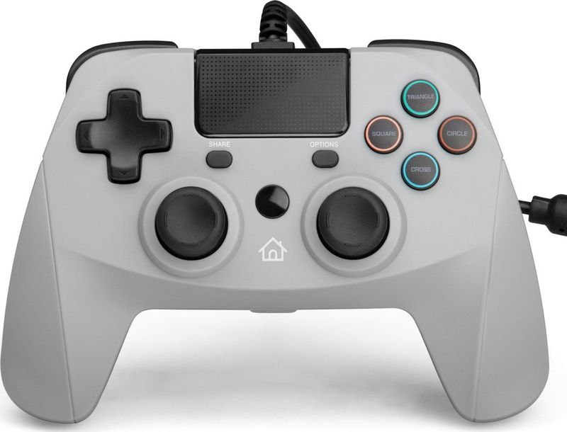 Snakebyte - Pad 4 S - Bedrade Controller - Grijs - 3 meter