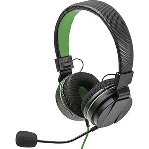 snakebyte Xbox One HEADSET X - Casque de jeu stéréo avec microphone pour XBOX One, XBOX One X, prise audio 3,5 mm, compatible avec PC, PS4, VOIP, conférences téléphoniques, VideoCall, Skype, Zoom etc