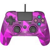 Snakebyte - Pad 4 S - Bedrade Controller - Roze - 3 meter voor PS3 en PS4