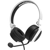 Snakebyte - PS5 Headset 5 - Gaming Koptelefoon - Zwart/Wit - 40 mm Audiodriver, Afneembare Microfoon