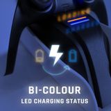 Snakebyte - TWIN:CHARGE 5 - Oplaadstation - Wit - Voor 2 DualSense Controllers met Type-C Kabel en LED Laadstatus