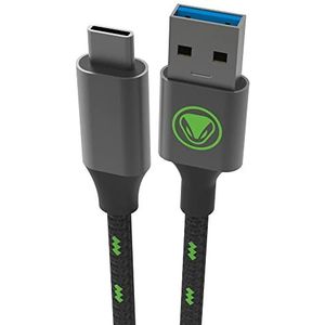 Snakebyte Câble USB Type-C 2 Meter Zwart