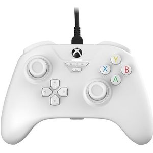 Snakebyte XB Controller GamePad Base X wit incl. galmeffect en 1 maand Gamepass (PC, Xbox serie S, Xbox serie X), Controller, Wit