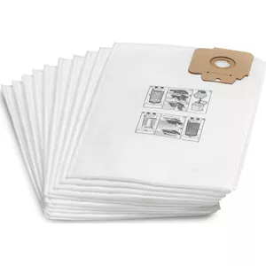 VZXZXE 16 stuks stofzuigerzakken voor Kärcher WD 2 Plus/WD 3/KWD 1/KWD 2/KWD 3/MV 3/SE 4001/SE 4002, premium zak, filterzakken voor de nat-/droogzuiger