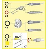 Kärcher - 2.640-729.0 - Set Reserve-O-ringen - Geschikt voor Hogedrukreinigers