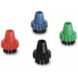 Karcher - Set Ronde Borstels - Zwart - Voor Stoomreinigers SV 1902 en SV 1802