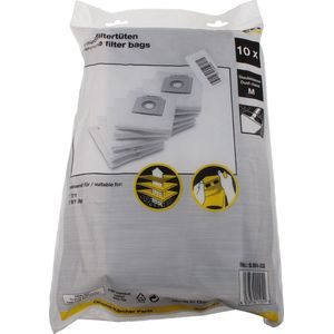 Kärcher - Filterzakken - Fleece - 10 Stuks - Stofklasse M