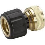Karcher - Kärcher Messing Schlauchkupplung 1/2' und 5/8' mit Aqua Stop