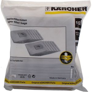 Kärcher Papieren filterzak, voor stofzuigers T 15/1 Professional, VE = 10 stuks