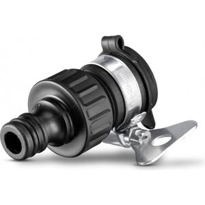Karcher - Kraanstuk zonder Draad - Zwart - Voor Kransen zonder Schroefdraad