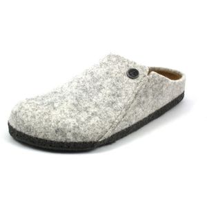 Birkenstock - Zermatt - Slippers - Grijs - Vilt