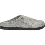 Birkenstock Zermatt narrow Filz Shearling Cozy Home Dames Pantoffels - Light Grey - Maat 39