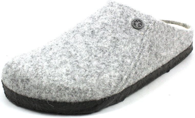 Birkenstock - Zermatt Shearling - Pantoffel - Grijs - Wolvilt - Lamswol