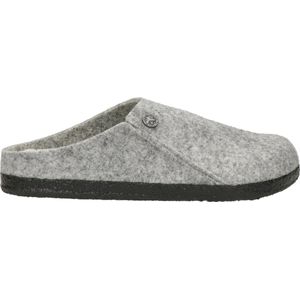 Pantoffel Birkenstock Unisex Zermatt Shearling Wool Felt Light Gray Narrow-Schoenmaat 41