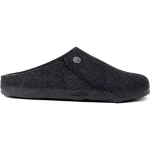 Birkenstock - Zermatt - Pantoffels - Antraciet - Wolvilt - Shearling Footbed
