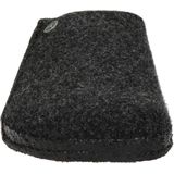 Birkenstock Zermatt regular Filz Shearling Cozy Home Pantoffels Anthraciet