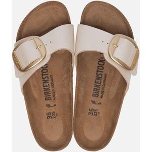 Birkenstock Madrid Graceful Dames Slippers Small fit - Wit - Maat 40