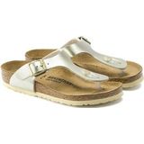 Slipper Birkenstock Girls Gizeh Electric Metallics Copper Narrow