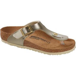 Birkenstock - Gizeh kids - Metallic sandalen Goud