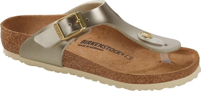 Birkenstock - Gizeh kids - Metallic sandalen Goud
