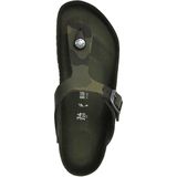 Birkenstock Gizeh Desert Soil Camo narrow SMU Jongens Slippers - Green - Maat 30